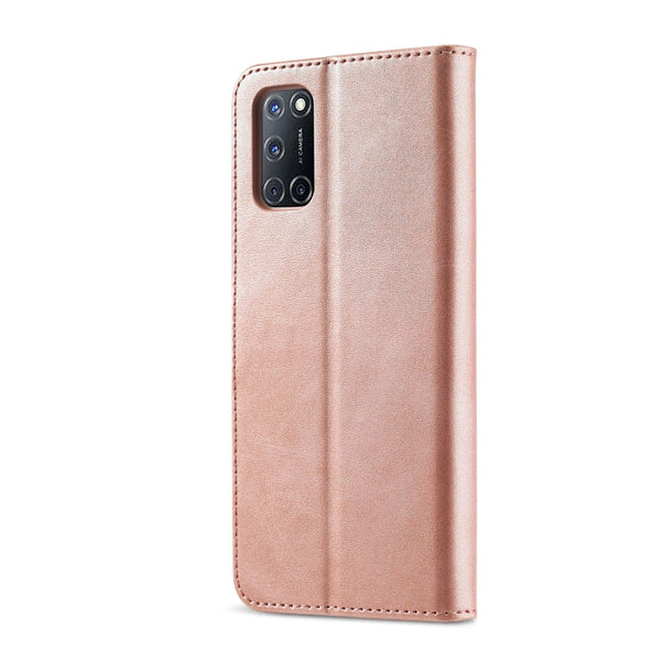 LC.IMEEKE Calf Texture Horizontal Flip Leather Case, with Holder & Card Slots & Wallet, For OPPO F19 / A74 4G, For OPPO Realme C15 / C12 / C25