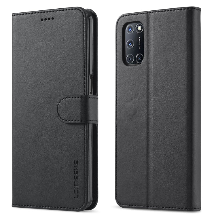 LC.IMEEKE Calf Texture Horizontal Flip Leather Case, with Holder & Card Slots & Wallet, For OPPO F19 / A74 4G, For OPPO Realme C15 / C12 / C25