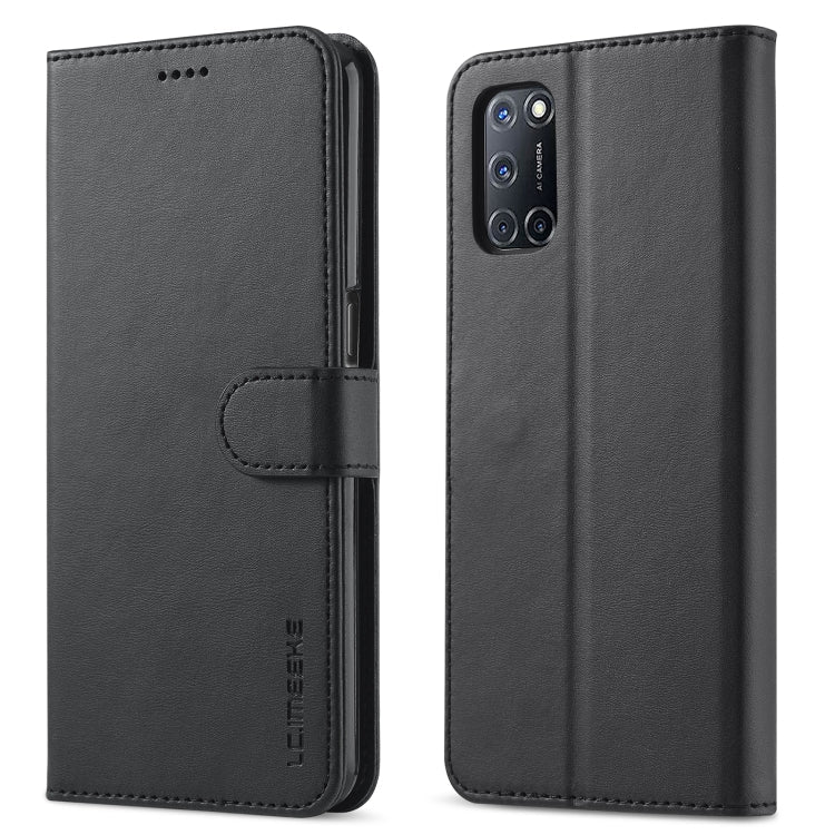 For OPPO F19 Pro / A94 5G LC.IMEEKE Calf Texture Horizontal Flip Leather Case with Holder & Card Slots & Wallet (Brown), For OPPO F19 Pro / A94 5G