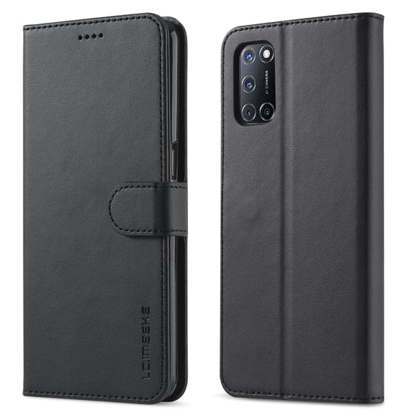 For OPPO F19 Pro / A94 5G LC.IMEEKE Calf Texture Horizontal Flip Leather Case with Holder & Card Slots & Wallet (Brown), For OPPO F19 Pro / A94 5G