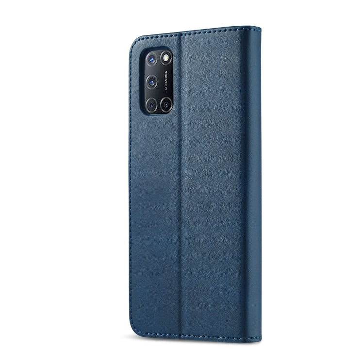 For OPPO F19 Pro / A94 5G LC.IMEEKE Calf Texture Horizontal Flip Leather Case with Holder & Card Slots & Wallet (Brown), For OPPO F19 Pro / A94 5G