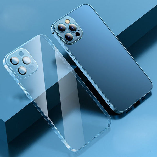 Anti-fingerprint Frosted Electroplating Protective Case with Camera Film, For iPhone 12 Pro Max, For iPhone 11 Pro Max, For iPhone 12, For iPhone 12 Pro, For iPhone 11, For iPhone 11 Pro