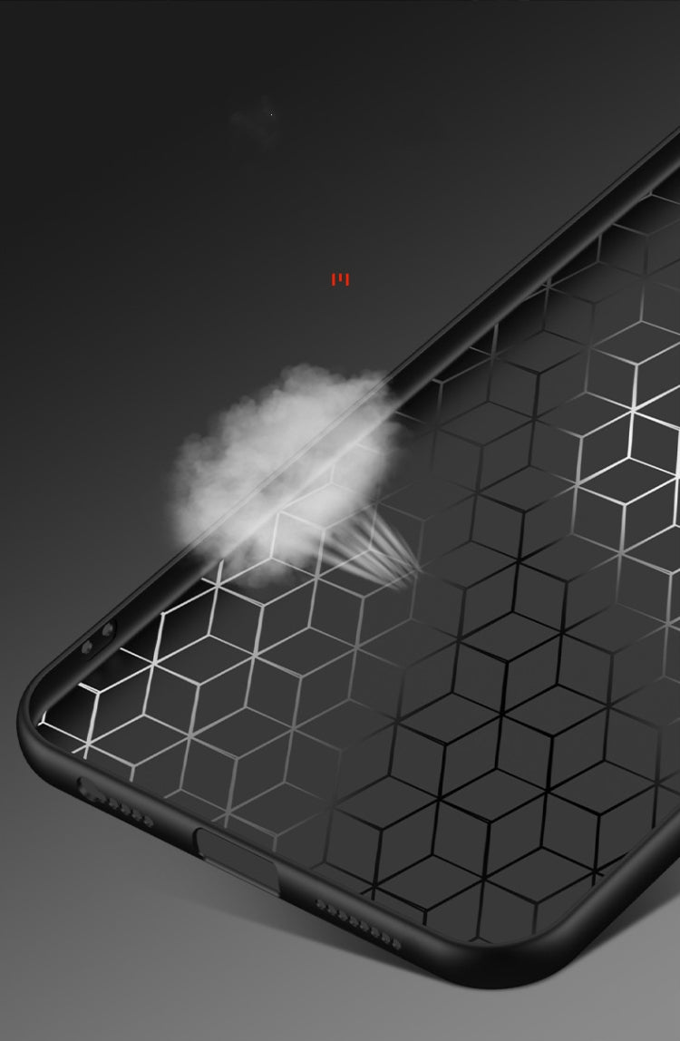 XINLI Stitching Cloth Textue Shockproof TPU Protective Case with Ring Holder