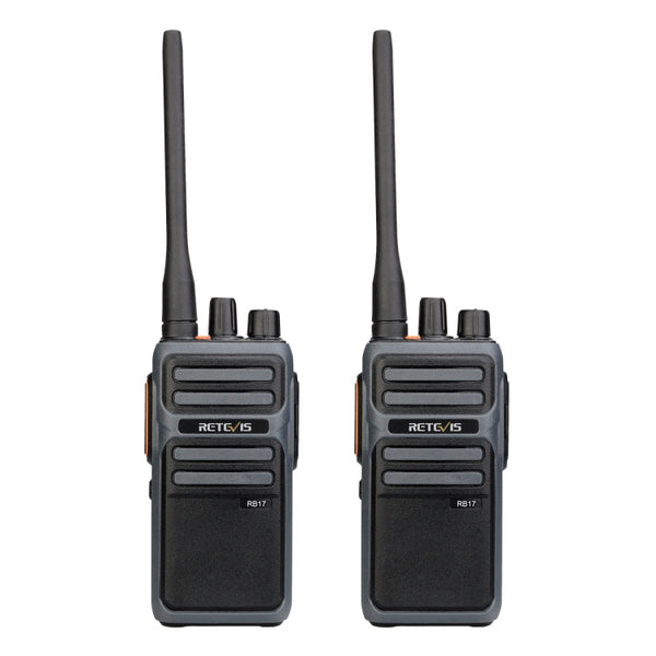 1 Pair RETEVIS RB617 PMR446 16CHS License-free Two Way Radio Handheld Walkie Talkie, EU Plug