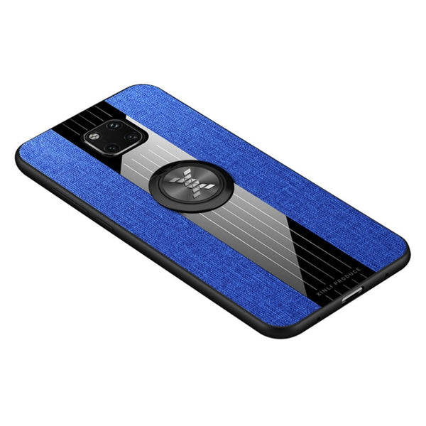 XINLI Stitching Cloth Textue Shockproof TPU Protective Case with Ring Holder, For Huawei Mate 20 Pro, For Huawei Mate 20 X, For Huawei Mate 30, For Huawei nova 2s