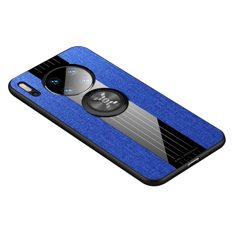 XINLI Stitching Cloth Textue Shockproof TPU Protective Case with Ring Holder, For Huawei Mate 20 Pro, For Huawei Mate 20 X, For Huawei Mate 30, For Huawei nova 2s