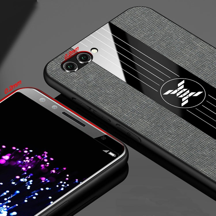 XINLI Stitching Cloth Textue Shockproof TPU Protective Case with Ring Holder, For Huawei nova 3e, For Huawei nova 3i, For Huawei nova 4, For Huawei nova 4e