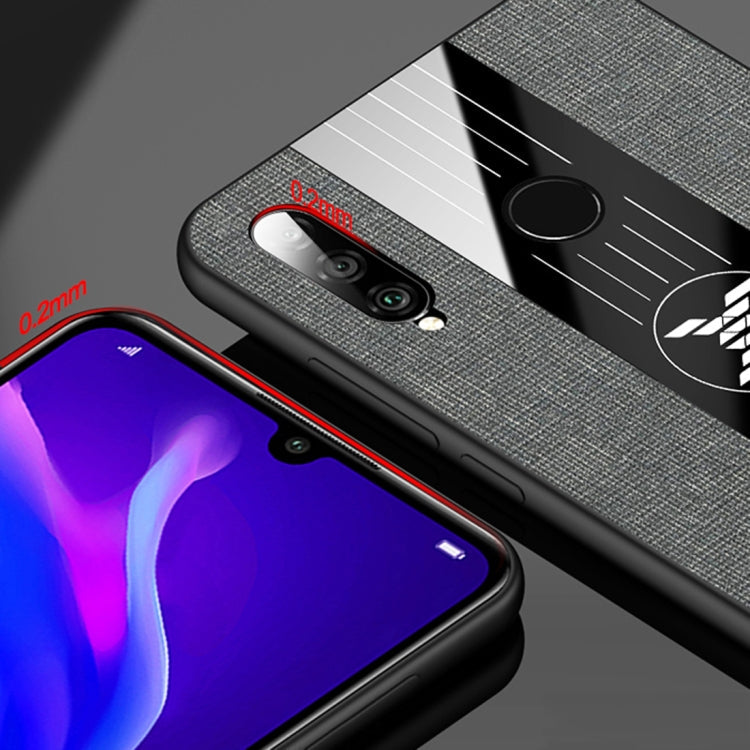 XINLI Stitching Cloth Textue Shockproof TPU Protective Case with Ring Holder, For Huawei P20 lite, For Huawei P20 Pro, For Huawei P30, For Huawei P30 Lite