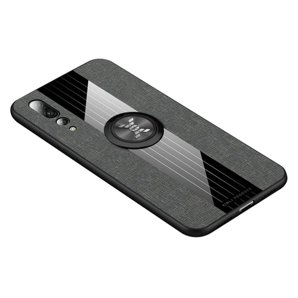XINLI Stitching Cloth Textue Shockproof TPU Protective Case with Ring Holder, For Huawei P20 lite, For Huawei P20 Pro, For Huawei P30, For Huawei P30 Lite