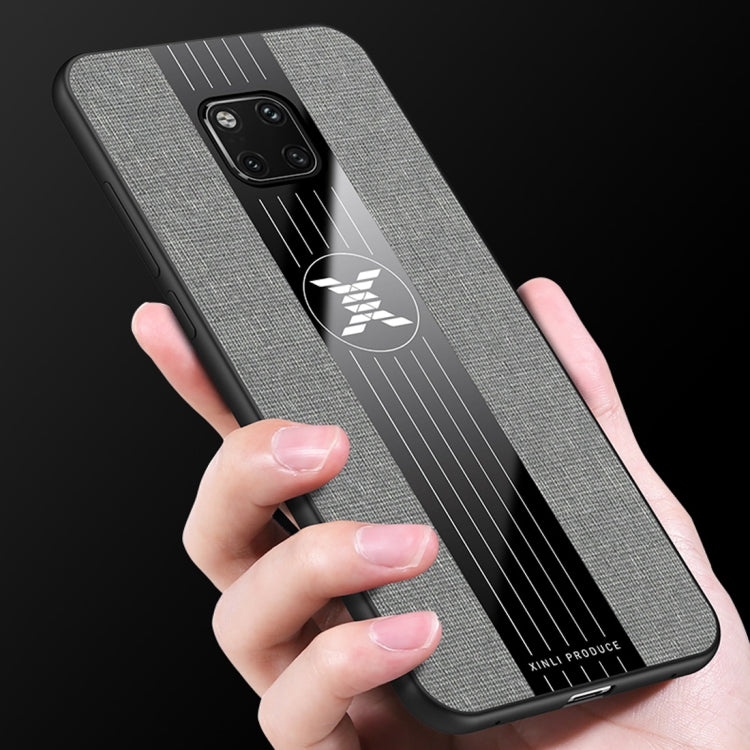 XINLI Stitching Cloth Textue Shockproof TPU Protective Case