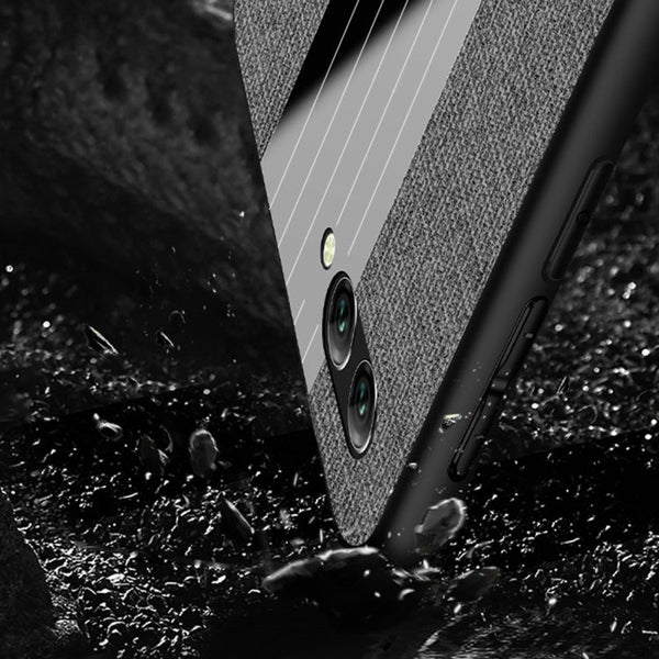 XINLI Stitching Cloth Textue Shockproof TPU Protective Case