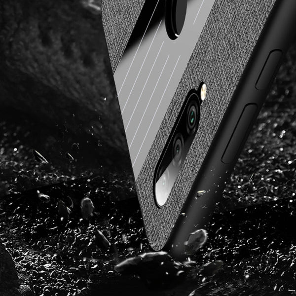 XINLI Stitching Cloth Textue Shockproof TPU Protective Case