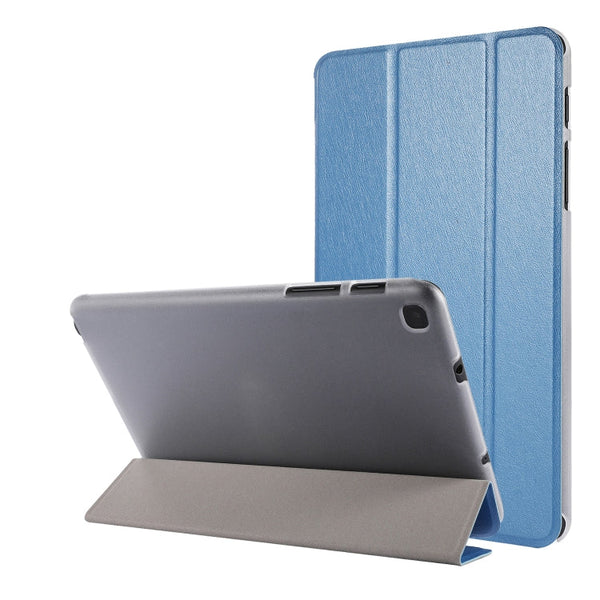 Silk Texture Three-fold Horizontal Flip Leather Case with Holder & Pen Slot, For Samsung Galaxy Tab A7 Lite 8.7 T220 / T225, For iPad Air 13 2025 / 2024 / iPad Pro 12.9 2022 / 2021