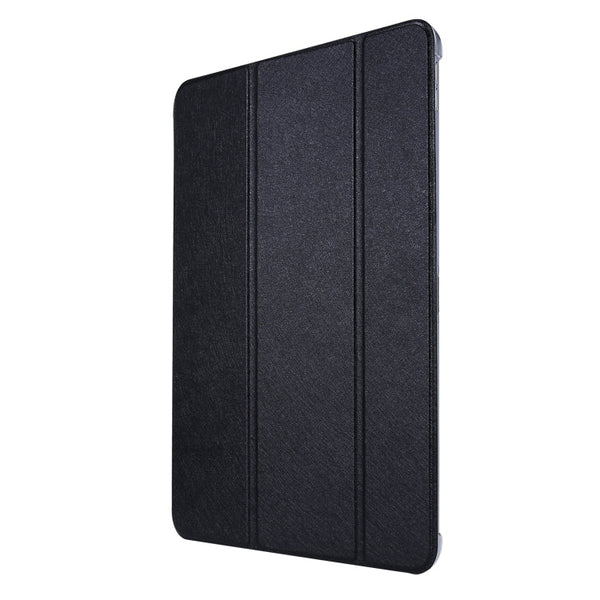 Silk Texture Three-fold Horizontal Flip Leather Case with Holder & Pen Slot, For iPad Pro 11 (2021)