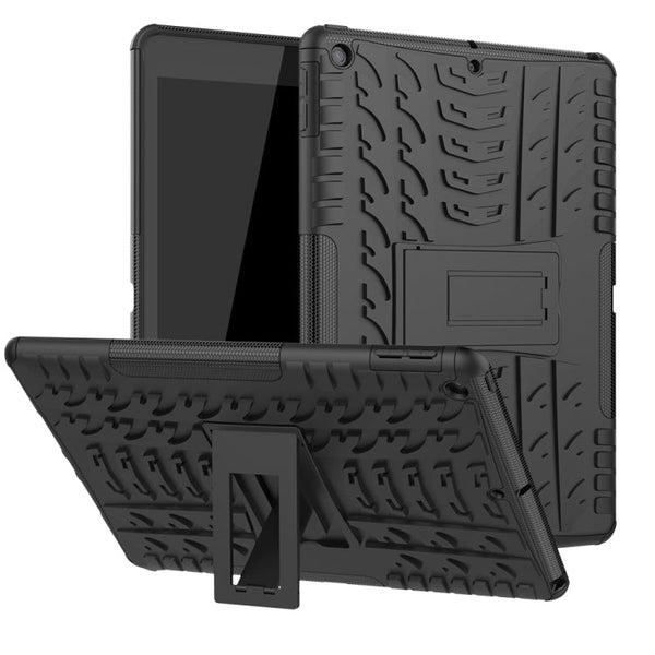 Tire Texture TPU + PC Shockproof Case with Holder, For iPad 10.2