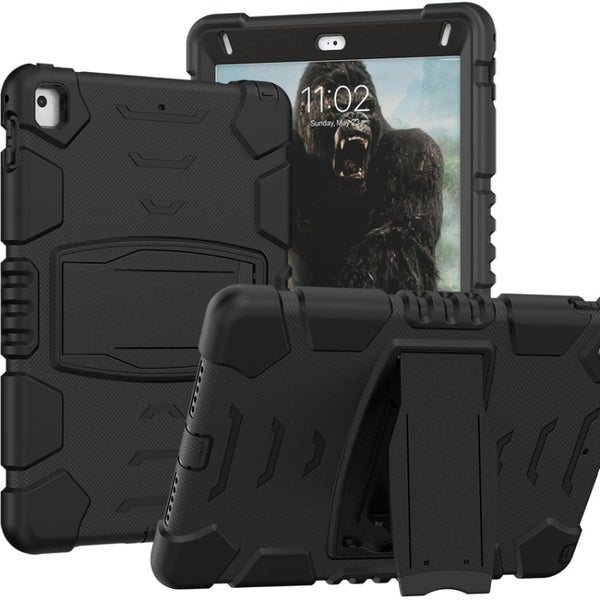 3-Layer Protection  Screen Frame + PC + Silicone Shockproof Combination Case with Holder