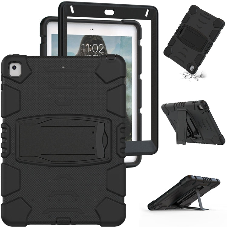 3-Layer Protection  Screen Frame + PC + Silicone Shockproof Combination Case with Holder