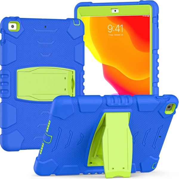 3-Layer Protection  Screen Frame + PC + Silicone Shockproof Combination Case with Holder