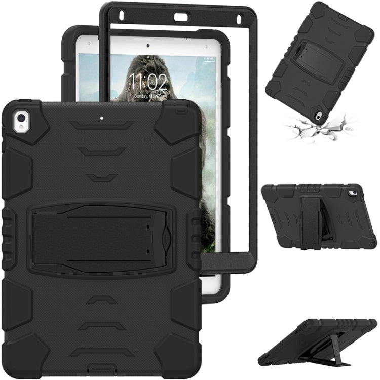 3-Layer Protection  Screen Frame + PC + Silicone Shockproof Combination Case with Holder