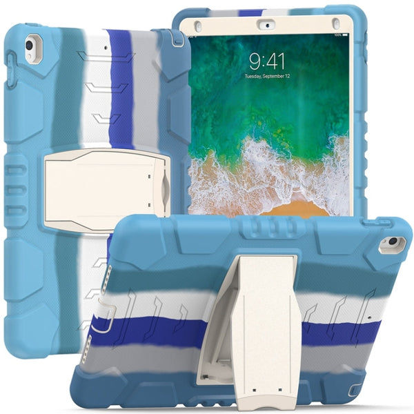 3-Layer Protection  Screen Frame + PC + Silicone Shockproof Combination Case with Holder