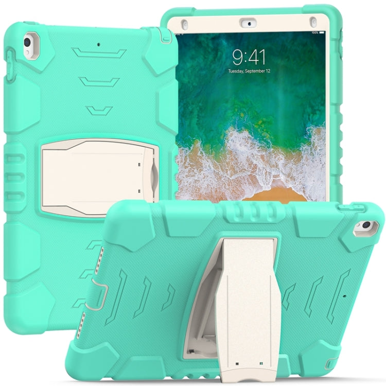 3-Layer Protection  Screen Frame + PC + Silicone Shockproof Combination Case with Holder