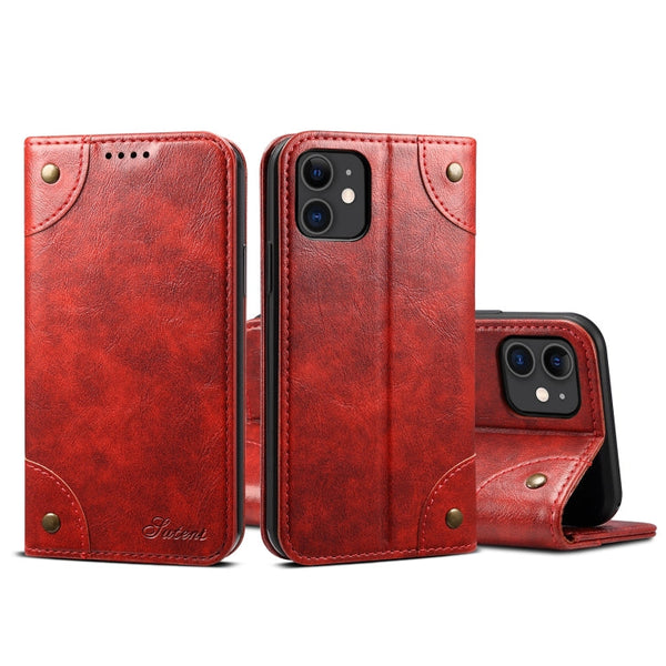 Baroque Simple Horizontal Flip Leather Case, with Holder & Card Slots & Wallet, For iPhone 11, For iPhone 11 Pro, For iPhone 11 Pro Max, For iPhone XS / X