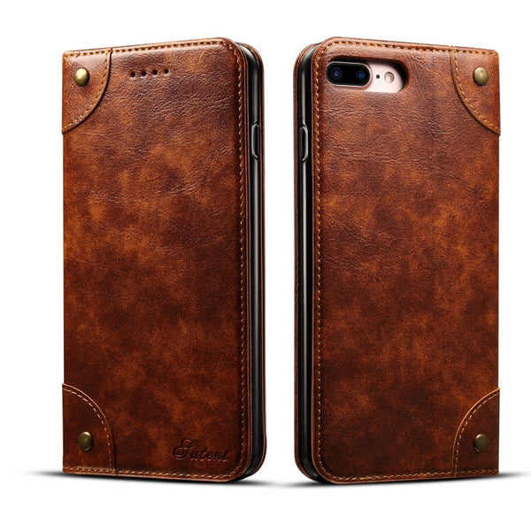Baroque Simple Horizontal Flip Leather Case, with Holder & Card Slots & Wallet, For iPhone SE 2022 / SE 2020 / 8 / 7, For iPhone 8 Plus / 7 Plus, For iPhone XR, For iPhone XS Max