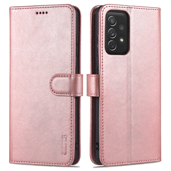 AZNS Skin Feel Calf Texture Horizontal Flip Leather Case with Card Slots & Holder & Wallet, For Samsung Galaxy A12 5G, For Samsung Galaxy A52 5G / 4G, For Samsung Galaxy A72 5G / 4G, For Samsung Galaxy S20 FE