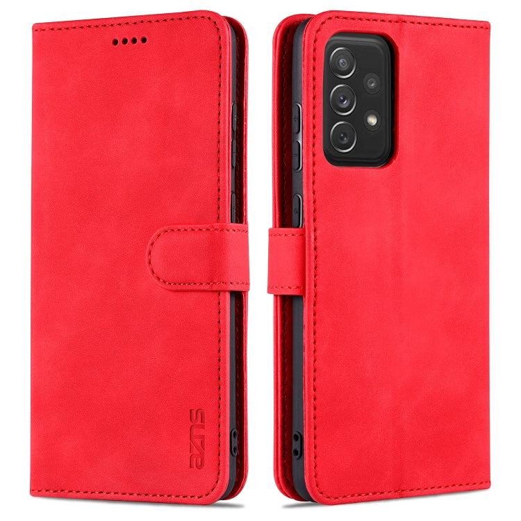 AZNS Skin Feel Calf Texture Horizontal Flip Leather Case with Card Slots & Holder & Wallet, For Samsung Galaxy A12 5G, For Samsung Galaxy A52 5G / 4G, For Samsung Galaxy A72 5G / 4G, For Samsung Galaxy S20 FE