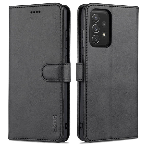 AZNS Skin Feel Calf Texture Horizontal Flip Leather Case with Card Slots & Holder & Wallet, For Samsung Galaxy A12 5G, For Samsung Galaxy A52 5G / 4G, For Samsung Galaxy A72 5G / 4G, For Samsung Galaxy S20 FE