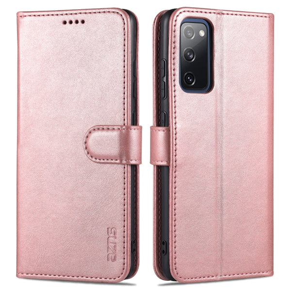 AZNS Skin Feel Calf Texture Horizontal Flip Leather Case with Card Slots & Holder & Wallet, For Samsung Galaxy A12 5G, For Samsung Galaxy A52 5G / 4G, For Samsung Galaxy A72 5G / 4G, For Samsung Galaxy S20 FE