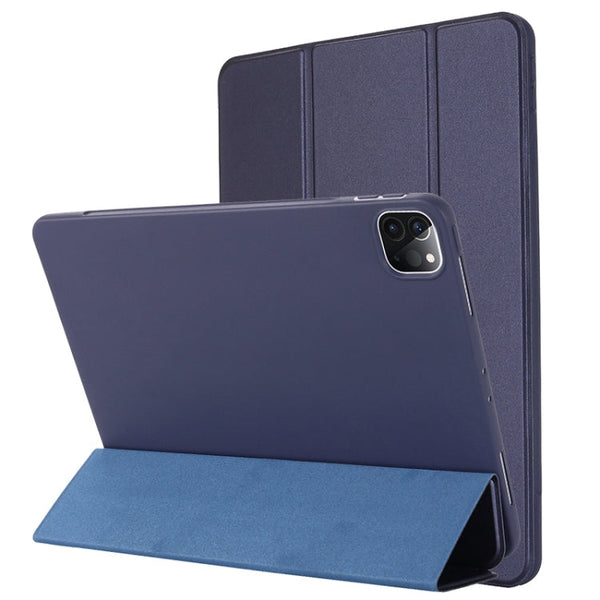 TPU Horizontal Flip Leather Case with Three-folding Holder For iPad Pro 11 (2021) / (2020), For iPad Pro 11 (2021) / (2020)