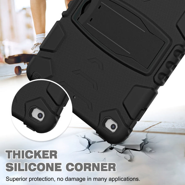 3-Layer Protection Screen Frame + PC + Silicone Shockproof Combination Case with Holder, For iPad mini 5 / 4, For Samsung Galaxy Tab S5e T720