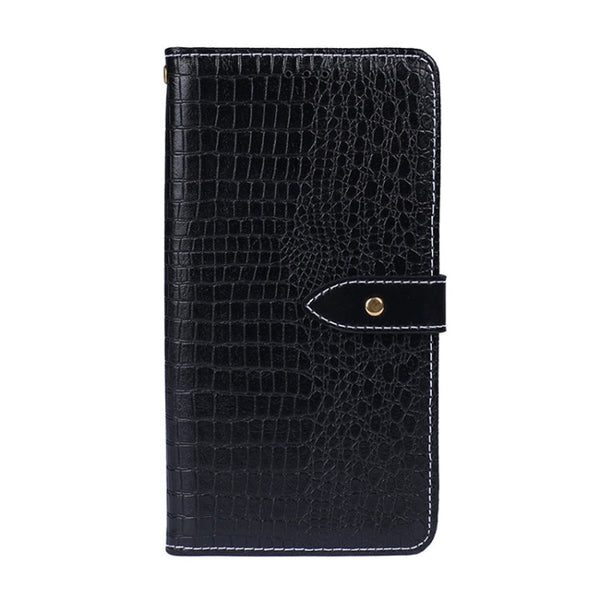 idewei Crocodile Texture Horizontal Flip Leather Case with Holder & Card Slots & Wallet
