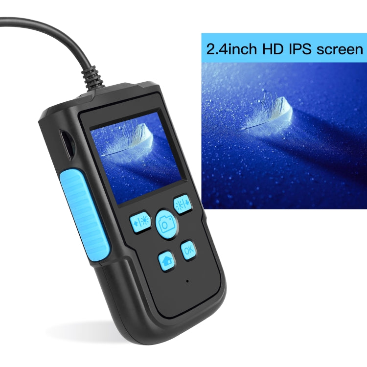 P60B 5.5mm 1080P 2.4 inch IPS Screen IP68 Waterproof HD Digital Endoscope, 5.5mm 2m Hard Cable, 5.5mm 5m Hard Cable, 5.5mm 10m Hard Cable