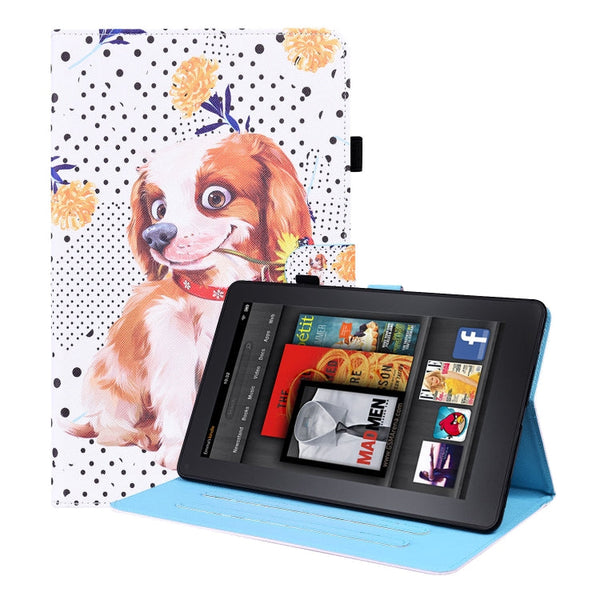 Animal Pattern Horizontal Flip Leather Case with Holder & Card Slots & Photo Frame & Sleep / Wake-up Function