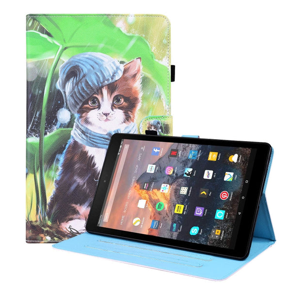 Animal Pattern Horizontal Flip Leather Case with Holder & Card Slots & Photo Frame & Sleep / Wake-up Function