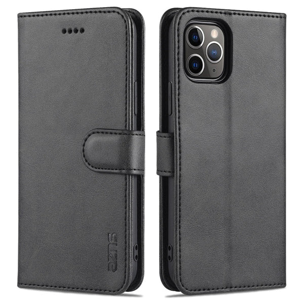 AZNS Skin Feel Calf Texture Horizontal Flip Leather Case with Card Slots & Holder & Wallet, For iPhone 11 Pro, For iPhone 11, For iPhone 11 Pro Max, For iPhone XS / X