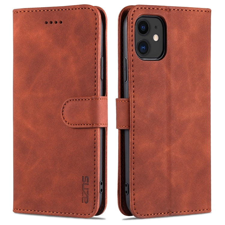 AZNS Skin Feel Calf Texture Horizontal Flip Leather Case with Card Slots & Holder & Wallet, For iPhone 11 Pro, For iPhone 11, For iPhone 11 Pro Max, For iPhone XS / X
