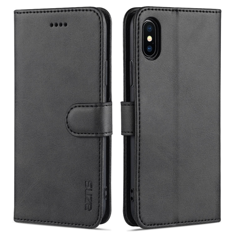 AZNS Skin Feel Calf Texture Horizontal Flip Leather Case with Card Slots & Holder & Wallet, For iPhone 11 Pro, For iPhone 11, For iPhone 11 Pro Max, For iPhone XS / X