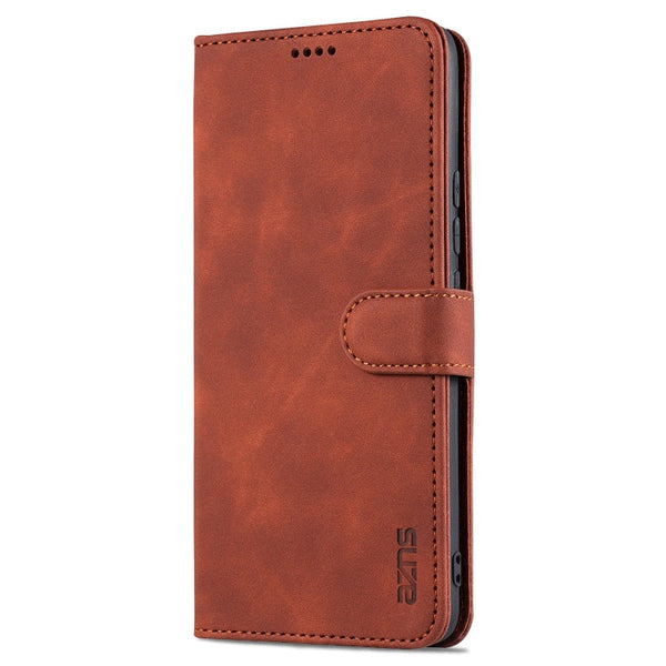 AZNS Skin Feel Calf Texture Horizontal Flip Leather Case with Card Slots & Holder & Wallet, For Xiaomi Mi 11, For vivo Y73s / S7e, For OPPO A15 / A35 4G