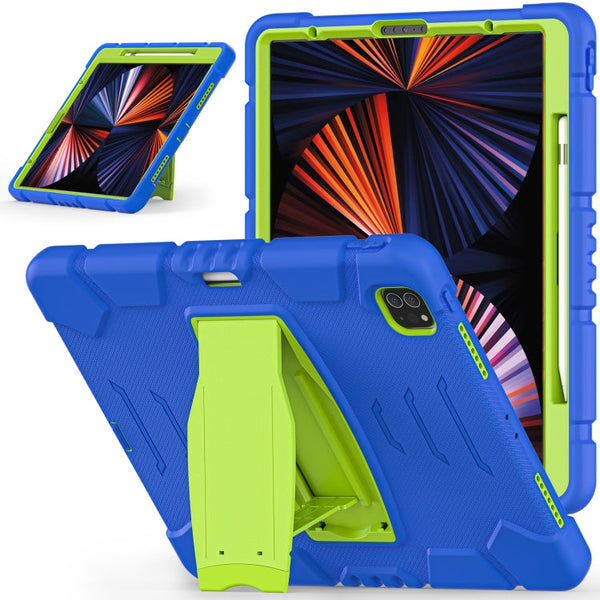 3-Layer Protection  Screen Frame + PC + Silicone Shockproof Combination Case with Holder