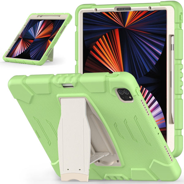 3-Layer Protection  Screen Frame + PC + Silicone Shockproof Combination Case with Holder