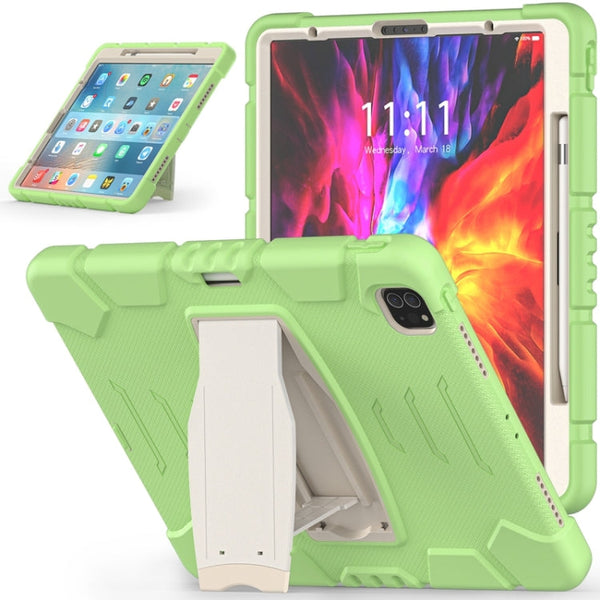 3-Layer Protection  Screen Frame + PC + Silicone Shockproof Combination Case with Holder