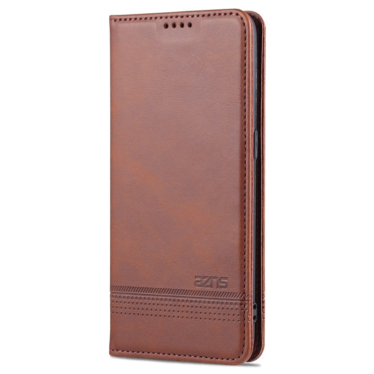 AZNS Magnetic Calf Texture Horizontal Flip Leather Case with Card Slots & Holder & Wallet, For OPPO K9 5G, For OPPO Reno6 / Reno6 Pro