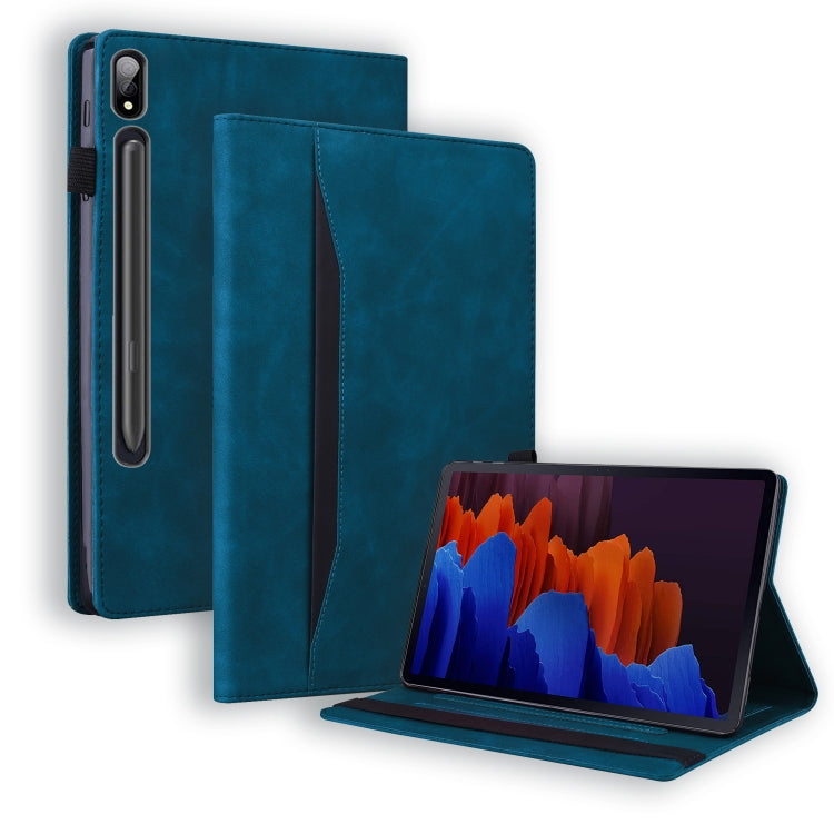 Business Shockproof Horizontal Flip Leather Case with Holder & Card Slots & Photo Frame & Pen Slot & Sleep / Wake-up Function