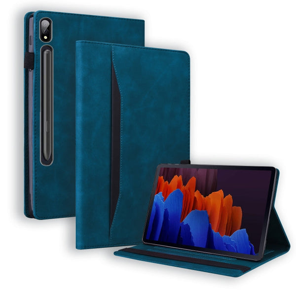 Business Shockproof Horizontal Flip Leather Case with Holder & Card Slots & Photo Frame & Pen Slot & Sleep / Wake-up Function