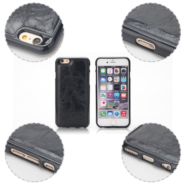 Crazy Horse Texture Detachable Magnetic Back Cover Horizontal Flip Leather Case with Holder & Card Slots & Photo Frame & Wallet, For iPhone 6 / 6s, For iPhone 8 Plus / 7 Plus, For iPhone X / XS, For iPhone XR