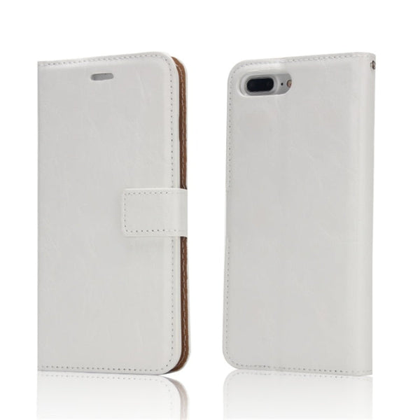 Crazy Horse Texture Detachable Magnetic Back Cover Horizontal Flip Leather Case with Holder & Card Slots & Photo Frame & Wallet, For iPhone 6 / 6s, For iPhone 8 Plus / 7 Plus, For iPhone X / XS, For iPhone XR