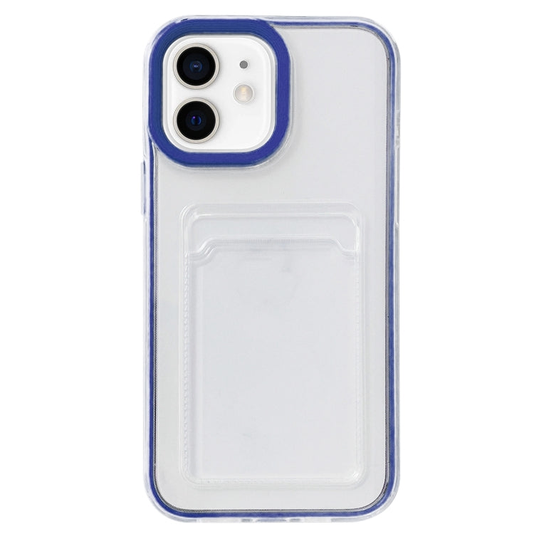 Full-coverage 360 Clear PC + TPU Shockproof Protective Case with Card Slot, For iPhone 12 mini, For iPhone 12 / 12 Pro, For iPhone 12 Pro Max, For iPhone 11 Pro
